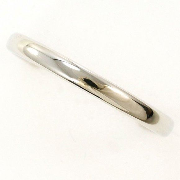 Tiffany PT950 ring with diamonds, total weight approximately 2.3g